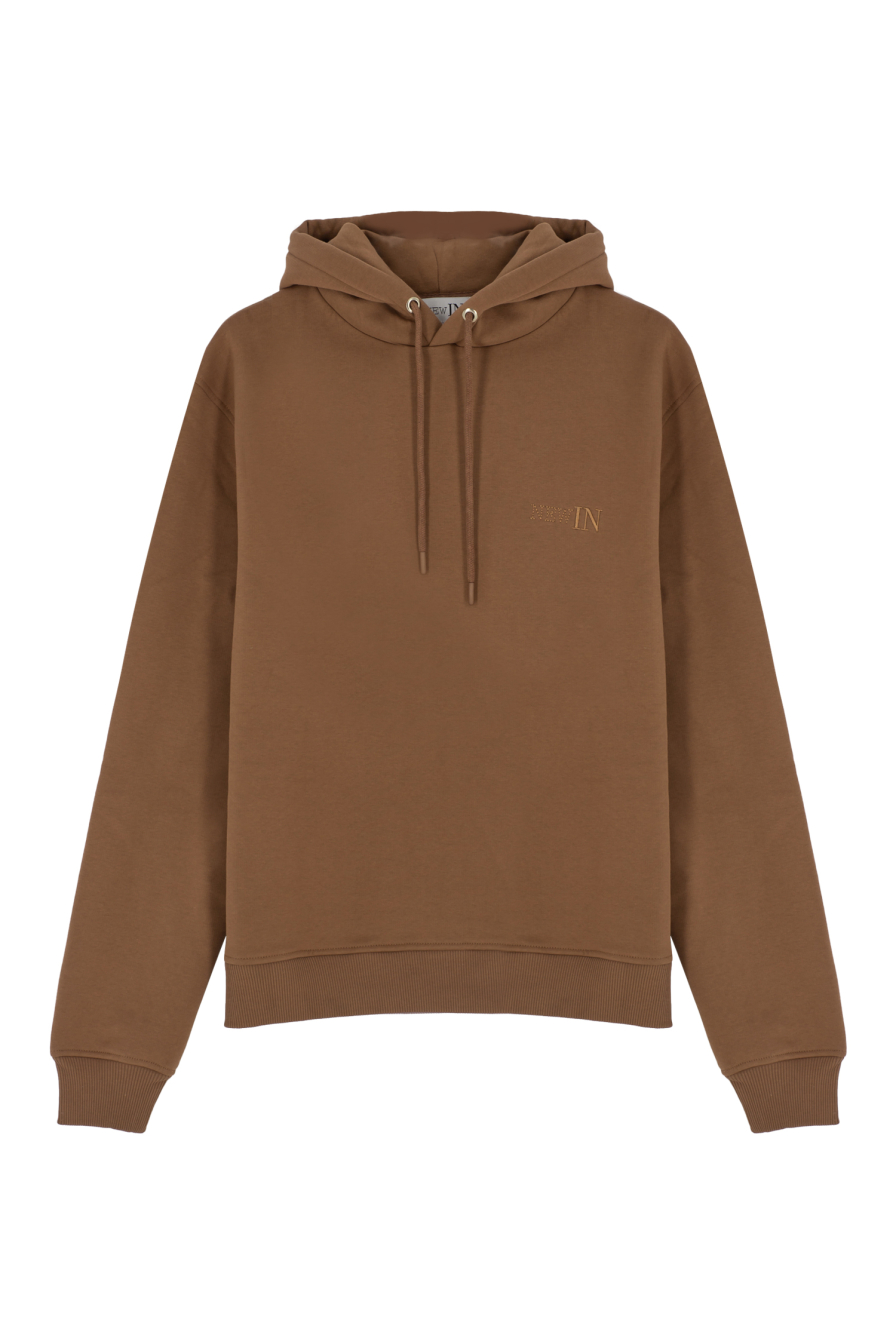 Kapüşonlu Camel Sweatshirt