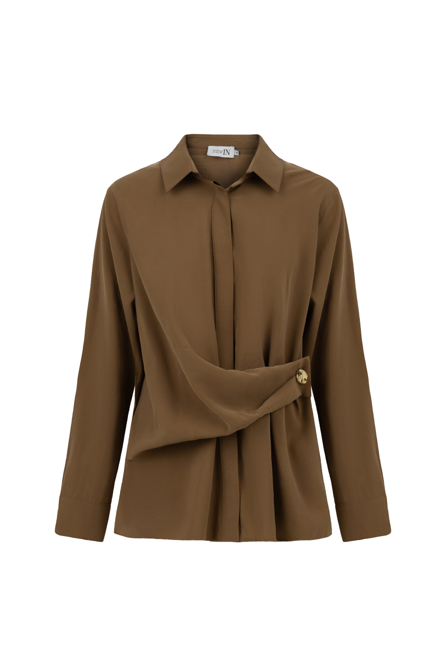 Kahverengi Anvelop Gömlek