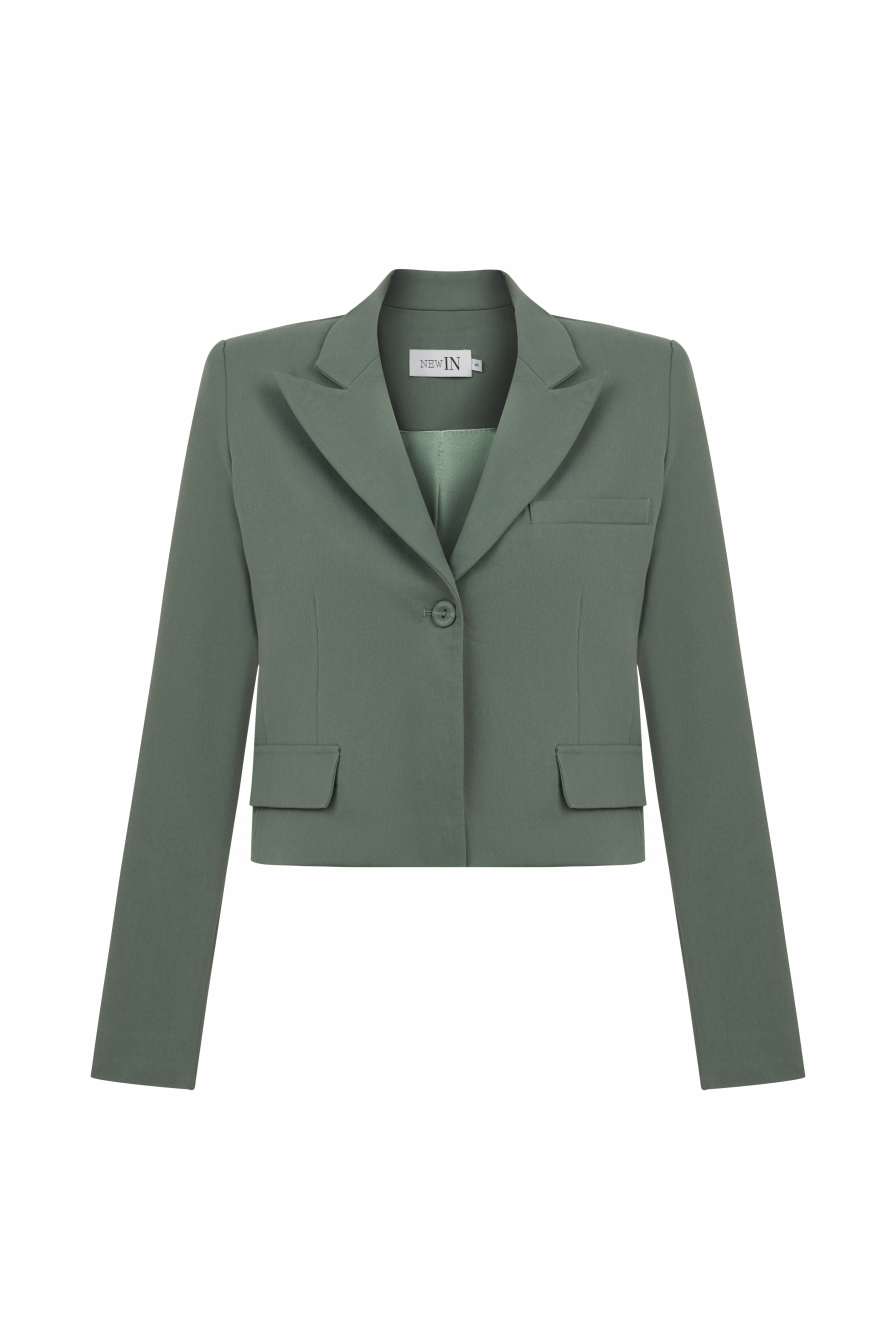 Yeşil Koton Ceket