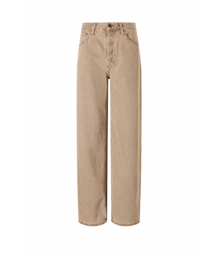 Bej Rengi Denim Pantolon