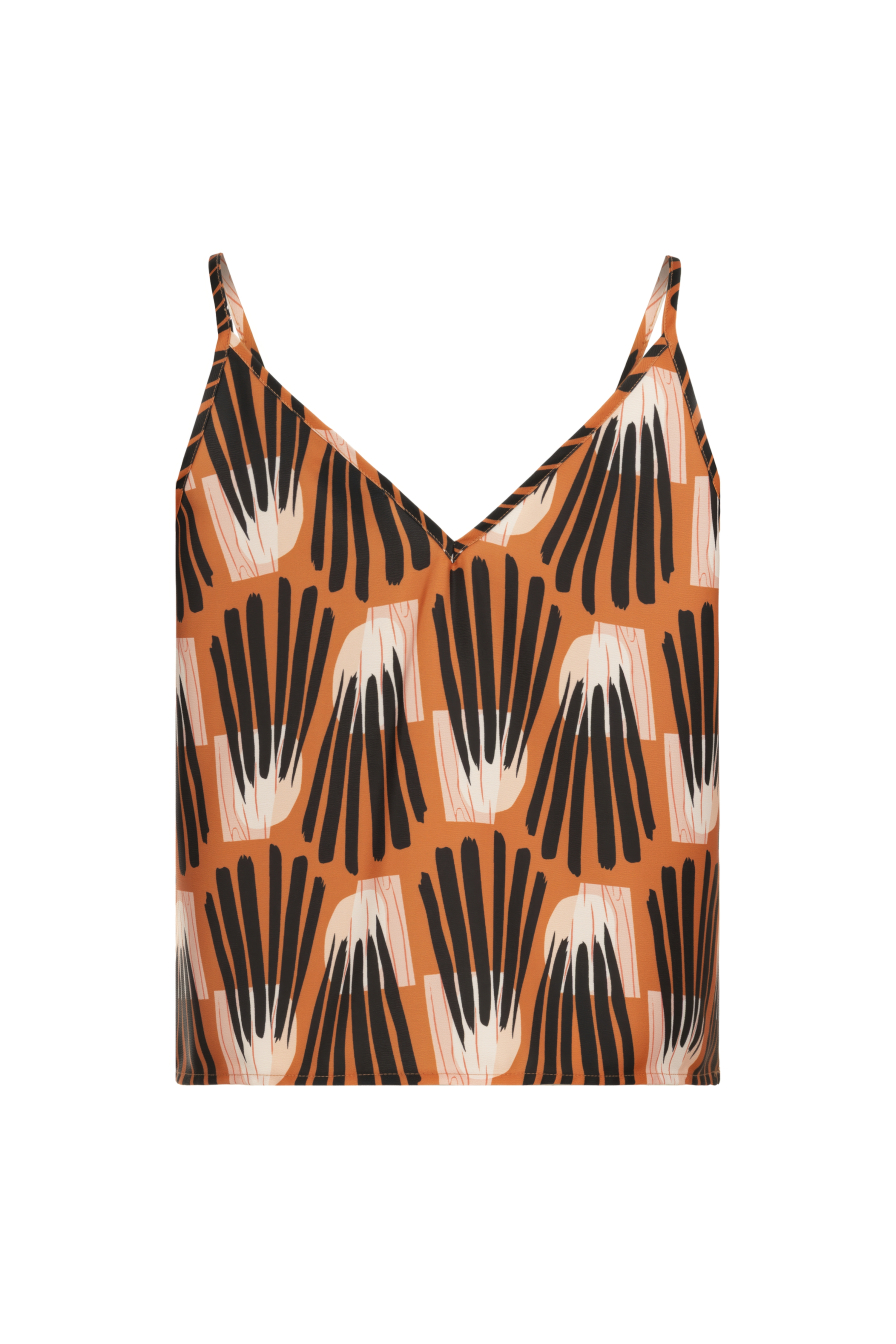 Turuncu Desenli Atlet