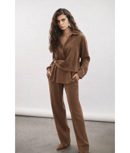 Kahverengi Anvelop Gömlek